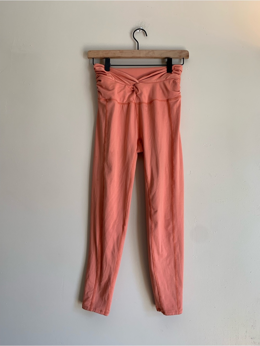 Free People Movement Coral Twist-Waist Athletic Leggings Women Bottoms Size S